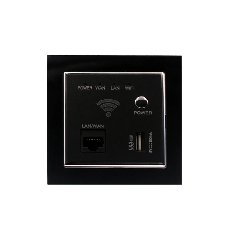 wifi amplifier 5ghz 300Mbps Điểm Truy Cập 86 Bảng Điều Khiển Trong Tường AP Router Repeater 6dBi Wifi Khuếch Đại Tín Hiệu 802.11n 10/100M WAN LAN 220V 5g wifi amplifier Wireless Routers