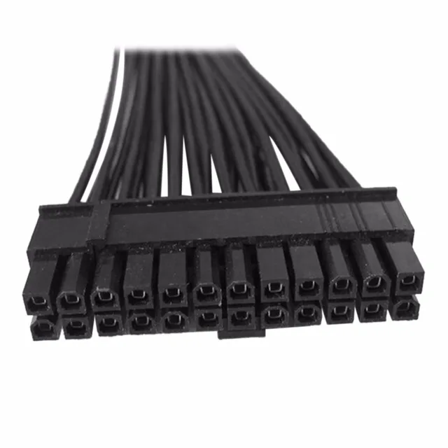 Cheap Upgrade 24pin 20+4pin Dual PSU ATX Power Supply Adapter Cable Connector For Mining 30cm Starting Line Computer Components Cheap Upgrade 24pin 20+4pin Dual PSU ATX Power Supply Adapter Cable Connector For Mining 30cm Starting Line Computer Components