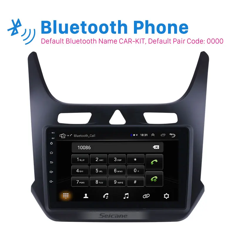 Cheap Seicane 2 din Android 8.1 9 inch Car GPS Radio Unit Player for 2016 2017 2018 chevy Chevrolet cobalt support Carplay Digital TV 1