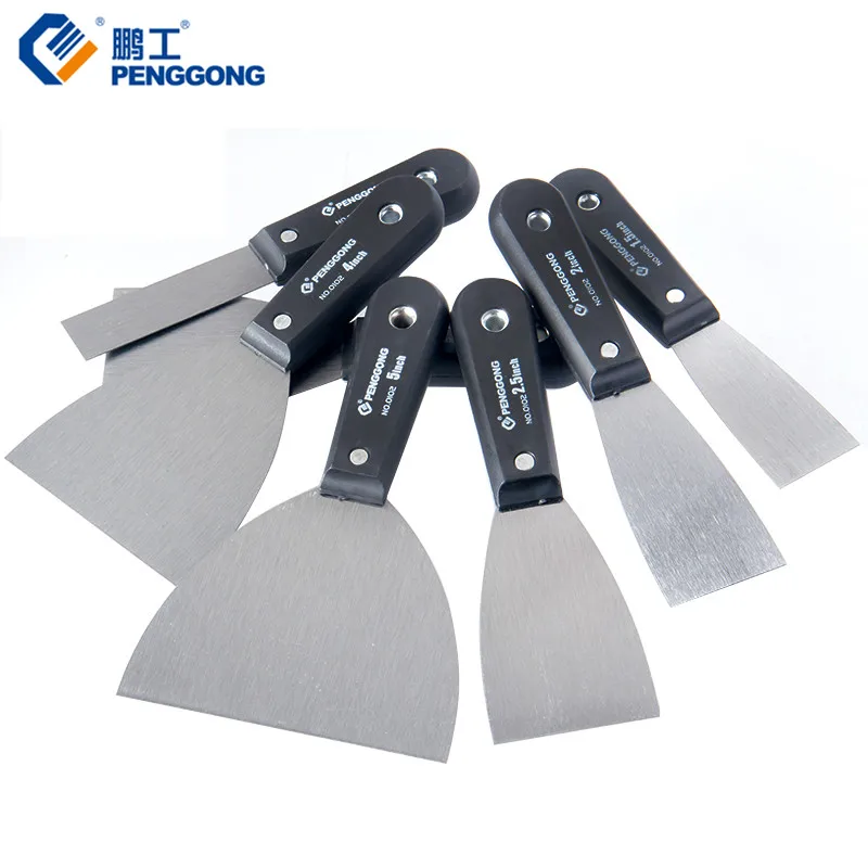 Buy 3pcs Putty Knife 1" 5" Paint Scraper Carbon Steel