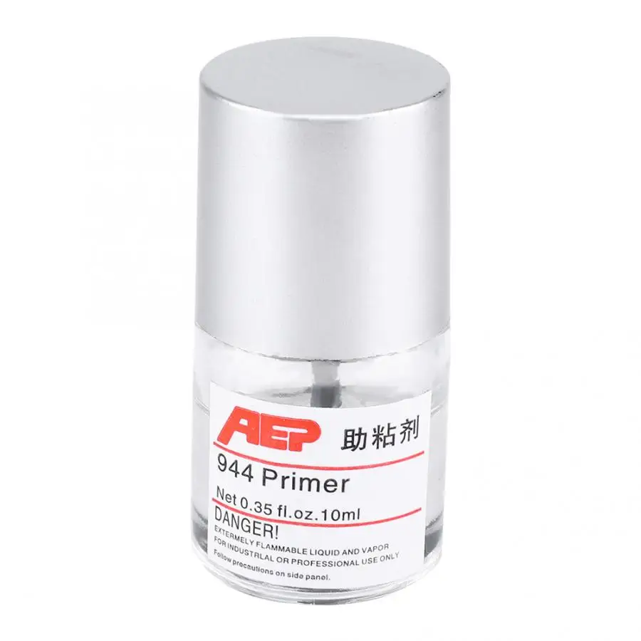 

10ml Adhesive Primer Double-sided Adhesive Adhesion Promoter Car Plastics Windshield Cracked Glass Bike Repair Tool