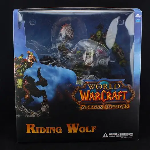 Wow Raider ездящая на волке экшн фигурка оркус искусственная Аниме Фигурка