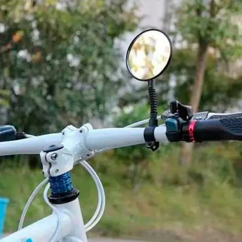 Качественное регулируемое Велосипедное Зеркало заднего вида руль велосипеда гибкий задний вид зеркало заднего вида черный#15