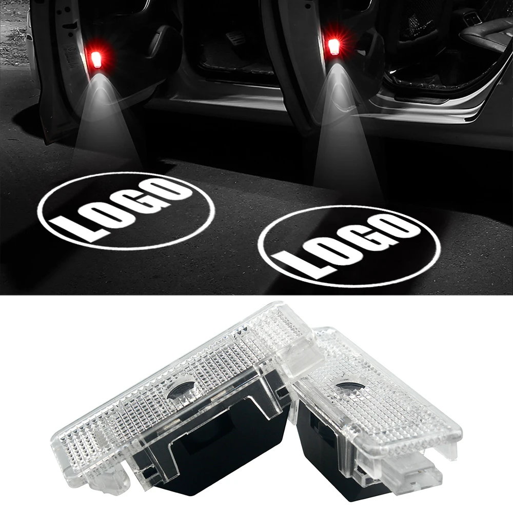 

2pcs Decorative Lamp LED Ghost Shadow Light for BMW E39 E53 X5 E52 528i Car-styling LED Car Door Light Welcome Warning Lights