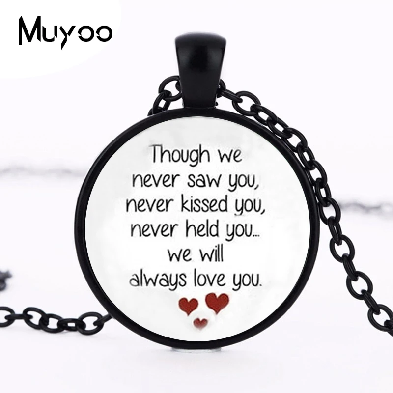

Miscarriage Keepsake Pendant Necklace - Loss of Unborn Baby - Miscarriage Necklace - Miscarriage Remembrance HZ1