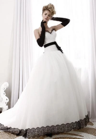 2014 Wedding Dresses Pnina Tornai A Line Sweetheart Black Belt Bling With Tulle Beaded Lace Up At Back Chapel Train Bridal Gowns Bling Samsung Belted A Line Dressbelt Baby Aliexpress