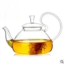 Простой чайник 600 мл Цветок Стеклянный кофе/чайник, белка горшок Стеклянные Чайники, термостойкие Стеклянные Чайники