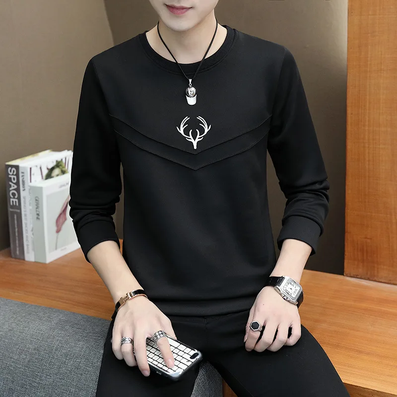 

2019 men's fashion casual custom port wind hoodie