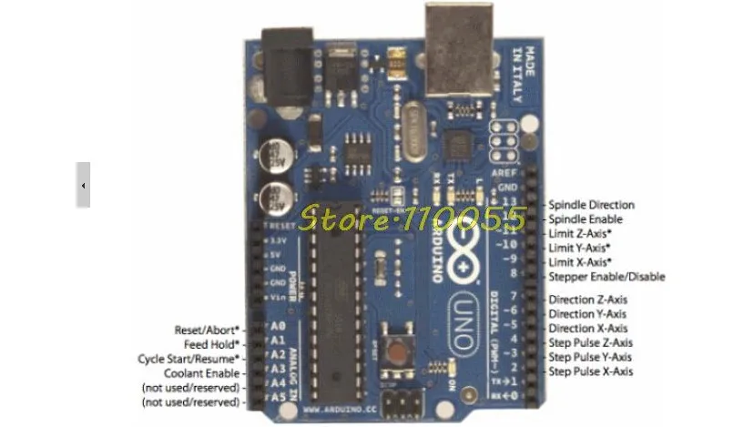 Щит с ЧПУ v3 гравировальный станок/A4988 драйвер Плата расширения для Arduino