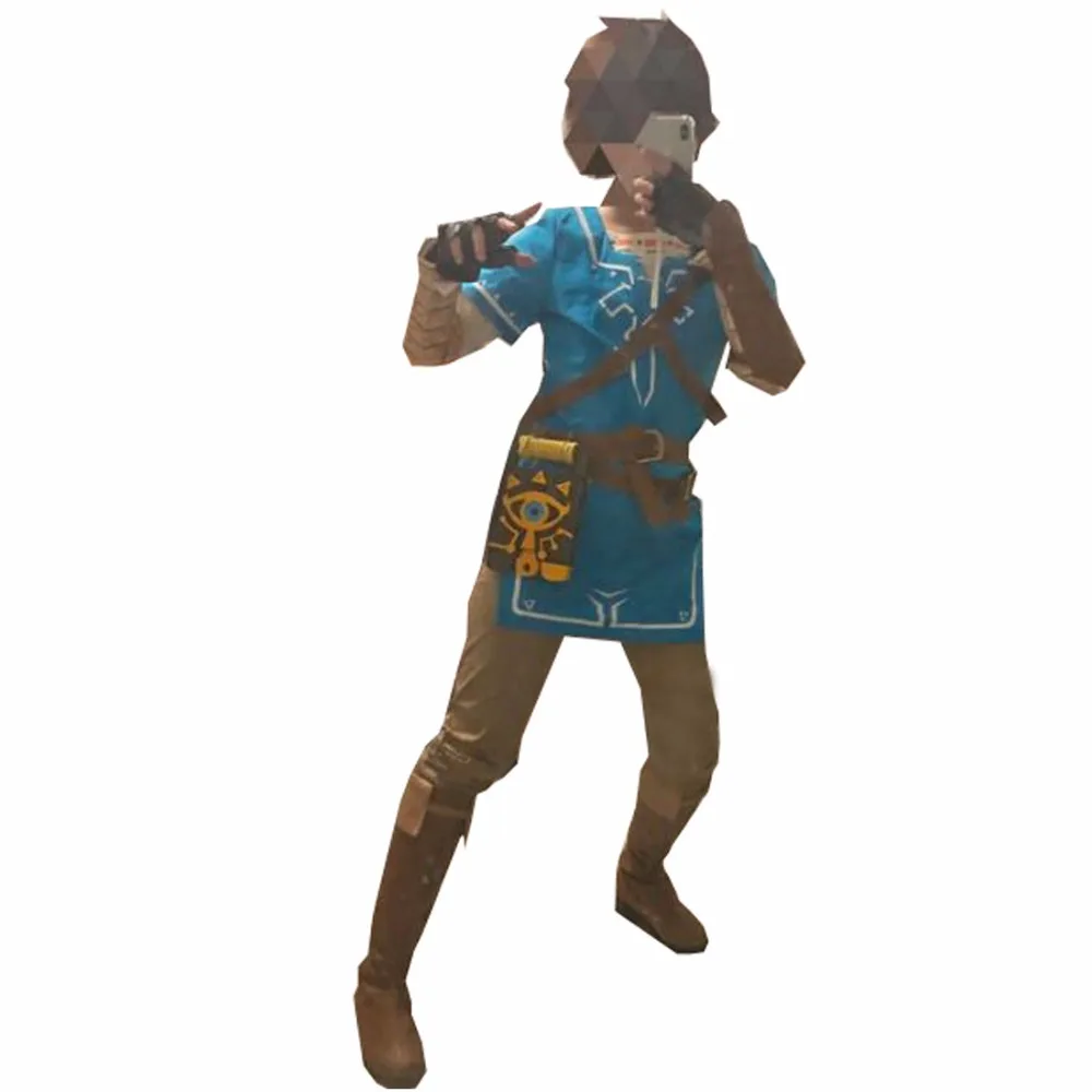 2018 Zelda Breath Of The Wild Link Costume Cosplay
