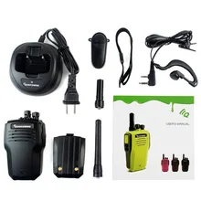 10pcs Black New QUANSHENG TG-K100 Walkie Talkie 5W UHF 400-480MHz 16CH Jacklight Scan DTMF Two Antenna Two Way Radio