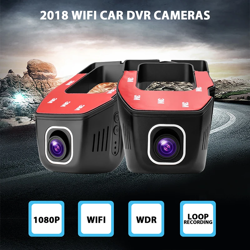 VicTsing WIFI Car DVR Dash Camera Mini Car DVR wifi Video Driving Recorder 170 Degree Full HD Camera Video Recorder iOS Android  (13)