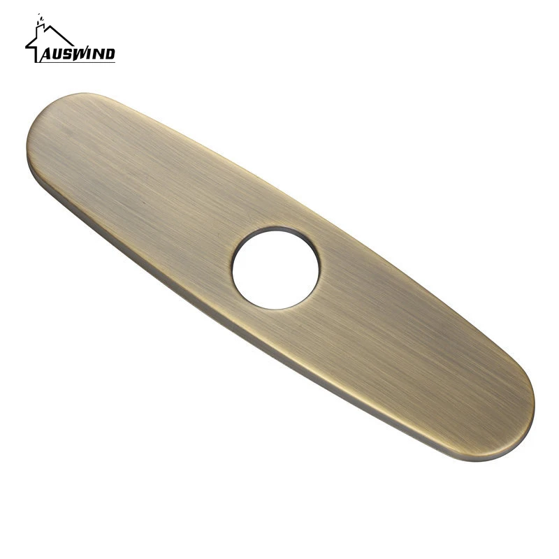 AUSWIND Antique Decorative Board Basin Ceramic Basin Cover 3 Hole 2