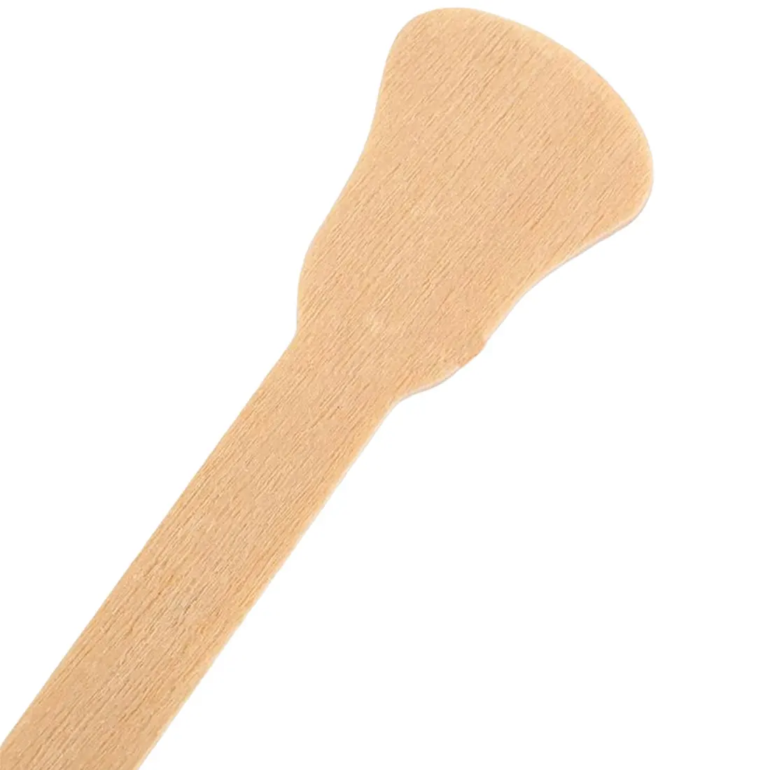 50PCS Wooden Wax Stir Bar Spatula For Depilation Disposable Sticks Body