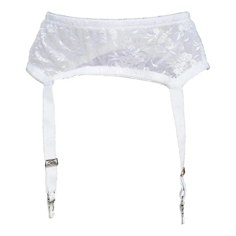 Белый черный пояс для подвязок Женские винтажные подтяжки для чулок металлические пряжки сексуальный пояс для чулок широкие ремни подвязки