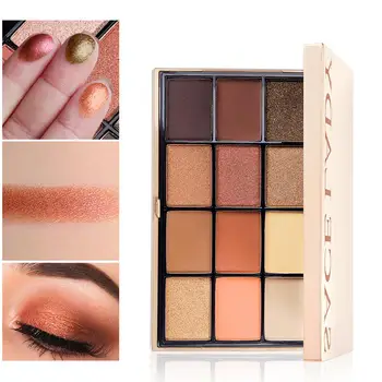

BellyLady 12 Colors Eyeshadow Palette Makeup Glitter Matte Eye Shadow High Pigment Nude Cosmetic