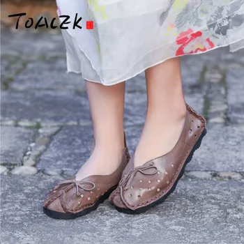 

Handmade leather women's shoes cutout comfort Travel sandals Retro high-end handicraft breathable shoes