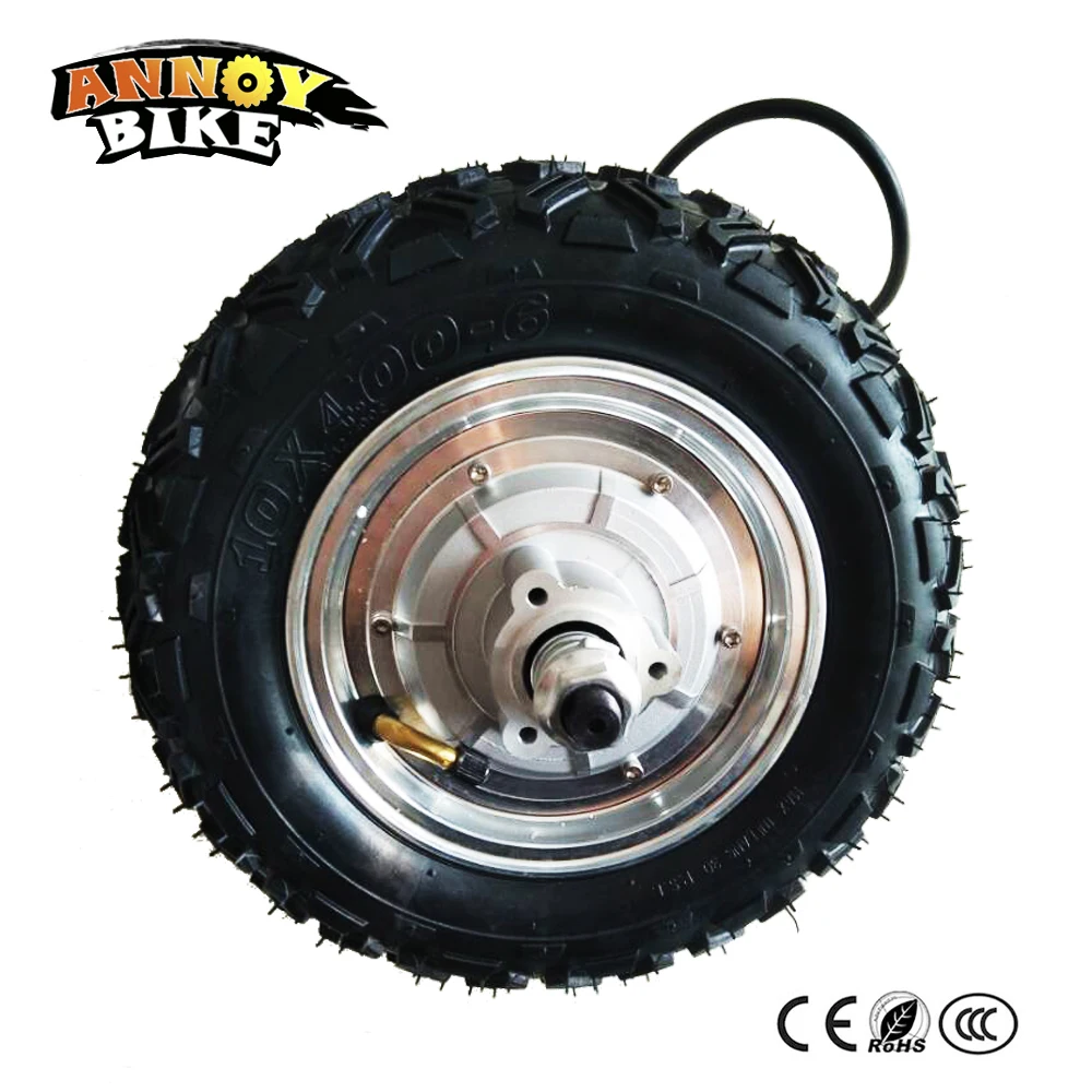 Hub Motor 48v 350w to 500w Brushless Wheelbarrow Motor 10 Inch Electric