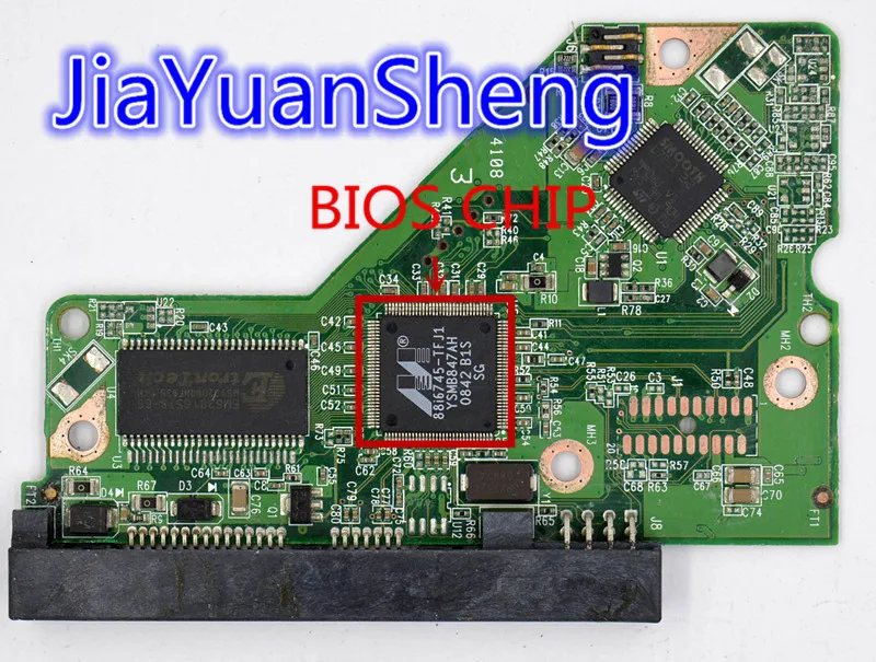 Western Digital HDD PCB WD1600AAJS WD1600AVJS WD800AAJS / 2060-701552-003 REV A 2060 701552 003 2061-701552-G00 | Компьютеры и офис