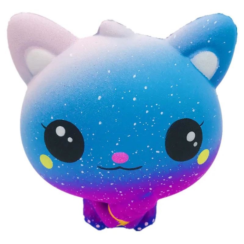 Красочные Galaxy Cat Ароматизированная подвеска замедлить рост игрушка-Антистресс игрушка мягкими снятие стресса игрушка Забавная детская