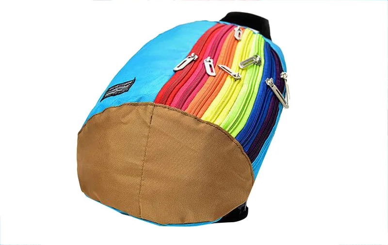 Сумка для альпинизма на открытом воздухе, новая женская сумка на плечо, спортивная сумка На открытом воздухе, ранец радужной расцветки, детский рюкзак