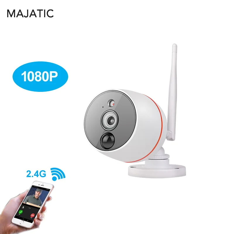 

Majatic WIFI IP Camera 1080P CCTV Bullet Camera Waterproof Wireless Home Security Surveillance Outdoor Camera Night Vision