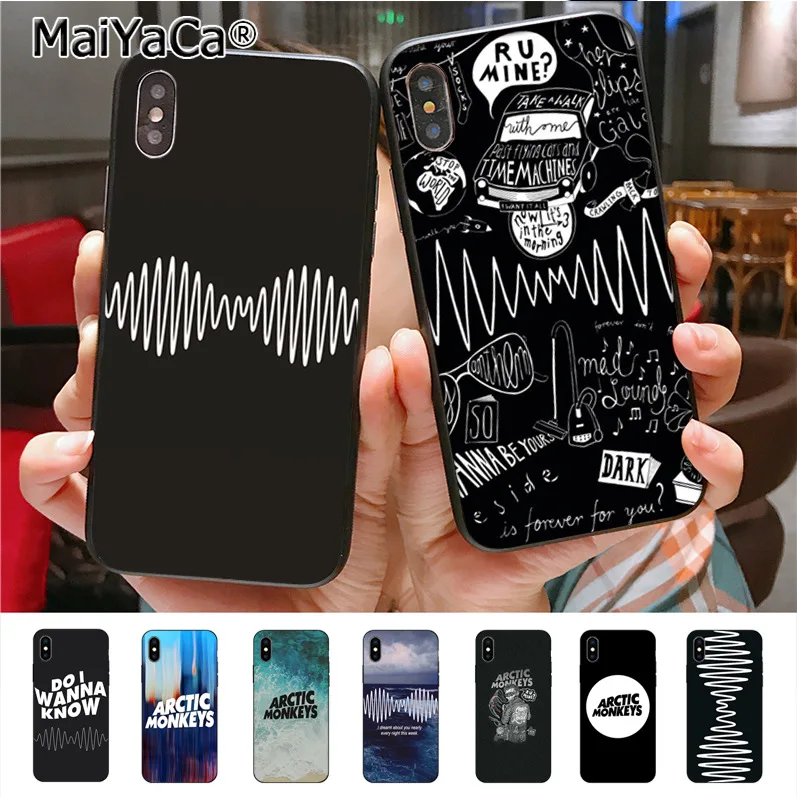 

MaiYaCa hot Arctic Monkeys silicone phone case cover for iphone 11 Pro X 8 7 6 6S Plus 5 5S SE cass
