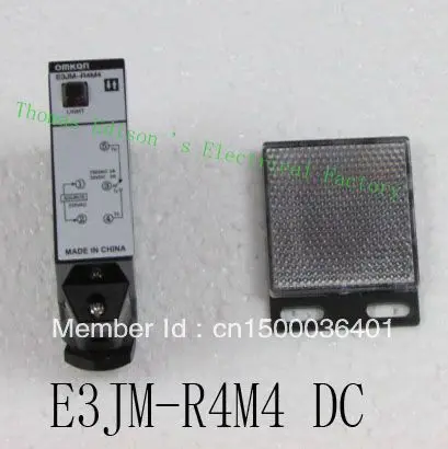 

Photoelectric switch E3JM-R4M4 DC infrared sensor switch include reflection board transducer feedback reflection