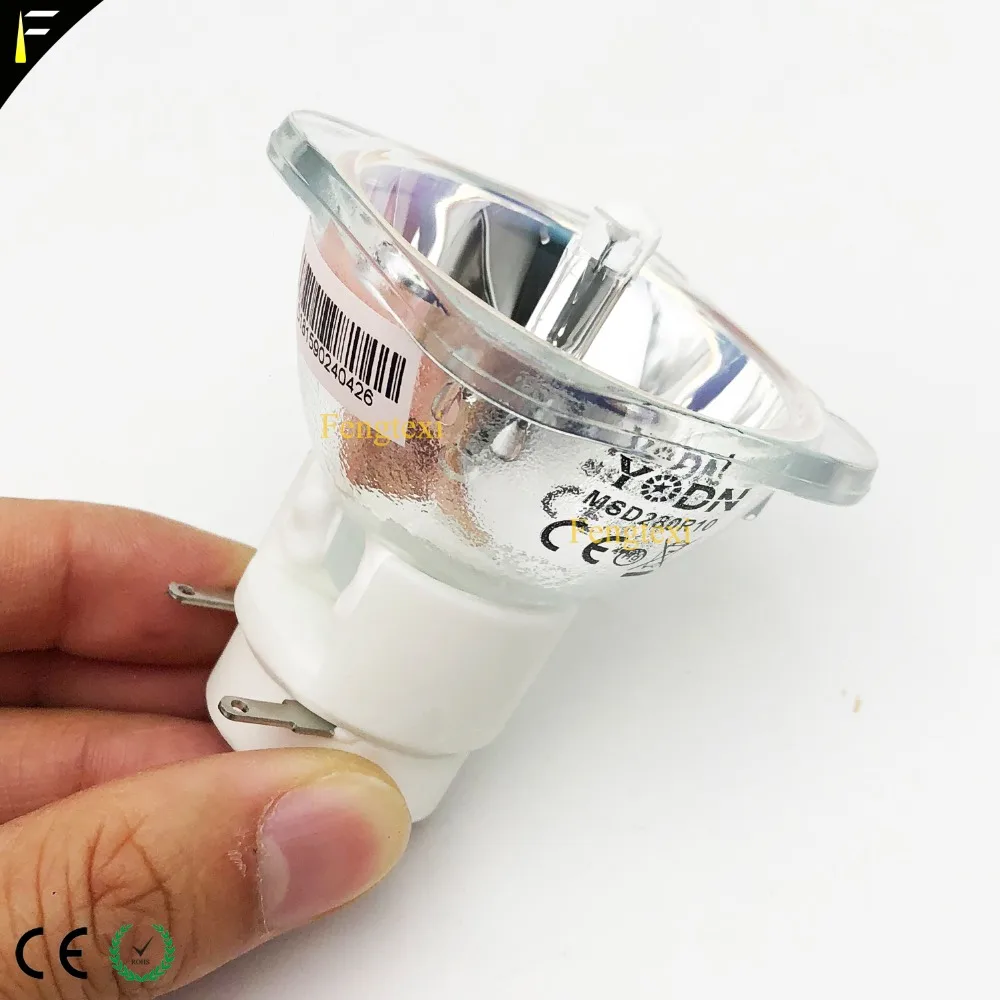 Substituição para 10r Original 280r10 Lâmpada Yodn Msd 280 w 10r Feixe Fase Lâmpada Lâmpada 7800 k plus 300 k Iluminação Moving Head 6 Efeito de Iluminação de palco