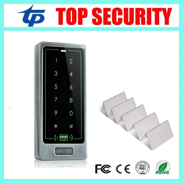 

Face Waterproof Touch Screen Keypad Proximity Card Smart Card Access Control Standalone 13.56MHZ Mi-fare IC Card Access Control