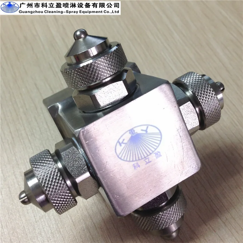 Multi heads type flat spray pattern air atomizing nozzlesin Welding Nozzles from Tools on