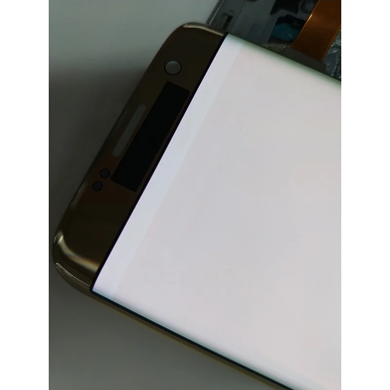 Для samsung S7 edge G935F G935A G935FD ЖК-дисплей+ дигитайзер с сенсорным экраном 5,5 ''Super AMOLED экран с красной тенью