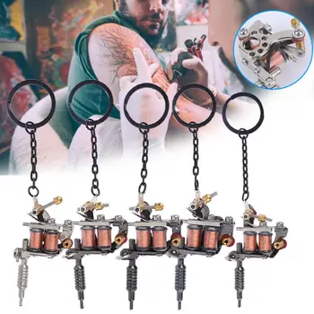 

5 Types Portable Mini Tattoo Pendant Machine Tattoo Supply Keychain Pendant Ornament Microblading Tattoo Supplies Makeup Kits