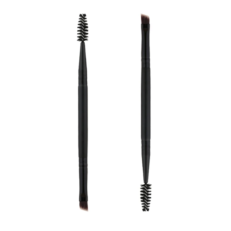 Double Eyebrow Brush+Eyebrow Comb beauty cosmetic brush eyebrow makeup