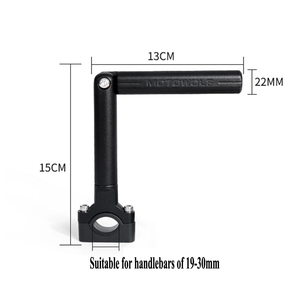 Многофункциональный 22 мм 7/" Мотоцикл Регулируемый руль крест бар усиленный рычаг gps навигационный Кронштейн 360 вращение