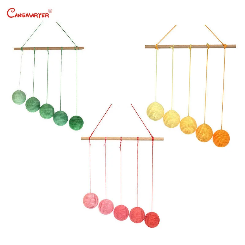 

Montessori Infant Mobiles Gobbi DIY Visual Practice Newborn Baby Gradient Color Paste Ball Hanging Visual Dancer Pendents C002-3