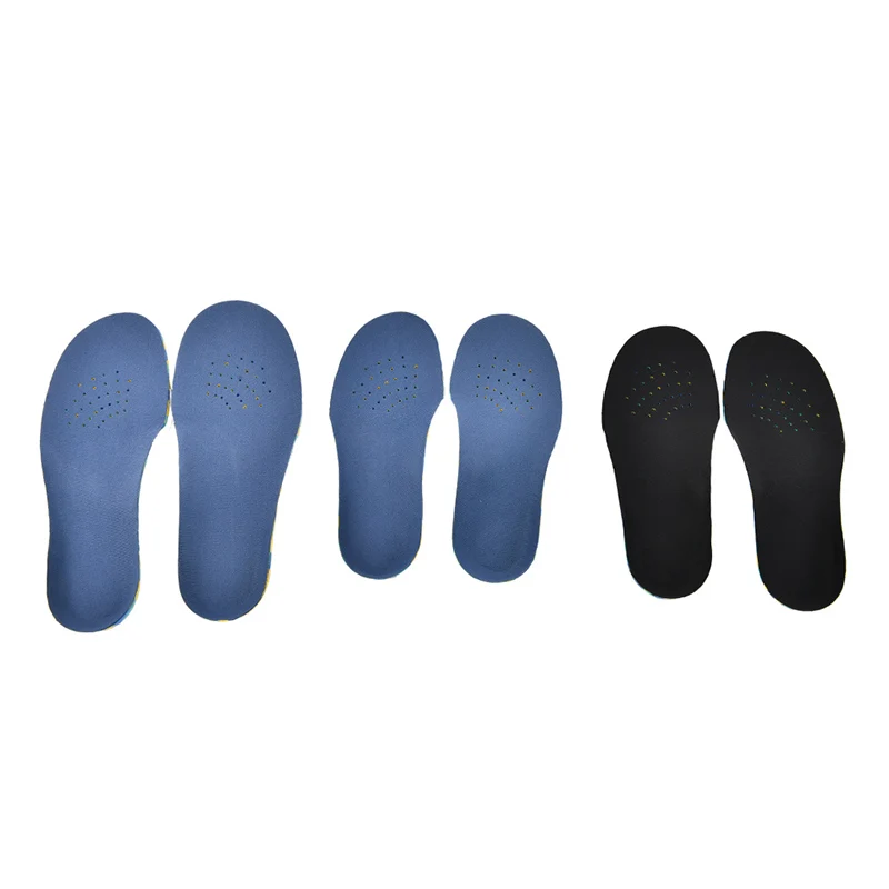 1 пара EVA ортопедические стельки для детской обуви плоская поддержка свода стопы ортопедические подушки коррекция Детские Уход за ногами