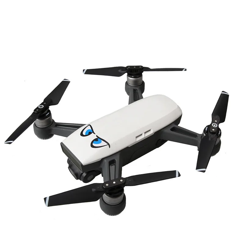 Новинка 4 шт. DIY мультяшное искусство наклейка на глаза для DJI Spark Mavic Pro Jul18