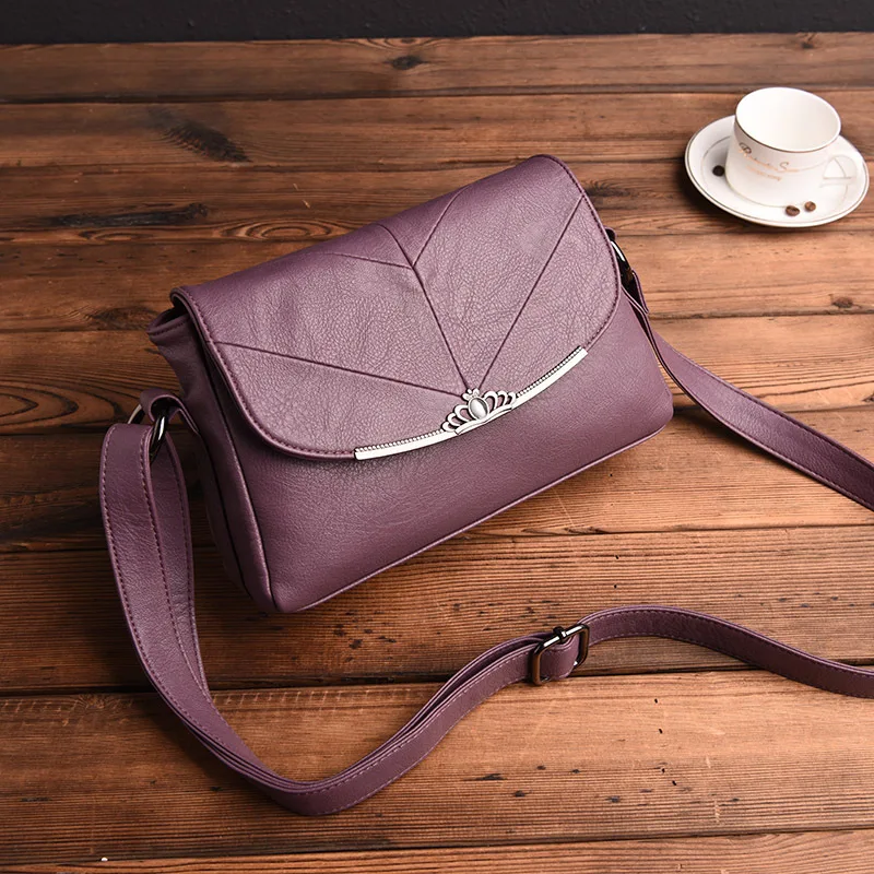 

High Quality Genuine Leather Women's Handbags Shoulder CrossBody Bags Ladies Messenger Bag Women Bags Bolsas Feminina