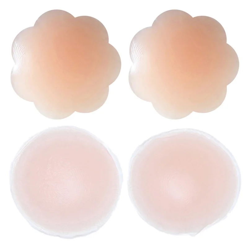 Women Nipple Cover Reusable Nipple Covers Charm Boob Tape Silicone Breast Sticker Cool Cubre Pezon Woman Accesoires nipple shield adhesive woman chest scotch sticker breast petals lifting tape lift push up boob body tape reusable nipple cover