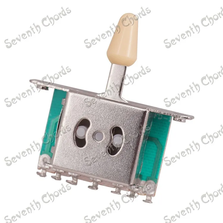 2 Pcs Electric Guitar Pickup 5 Way Selector Lever Switches 7 ...
