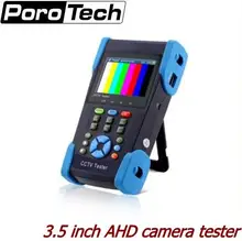 3.5 inch AHD camera tester CCTV tester monitor HD coaxial AHD1080P analog camera testing PTZ control 12V ouput HD-2800