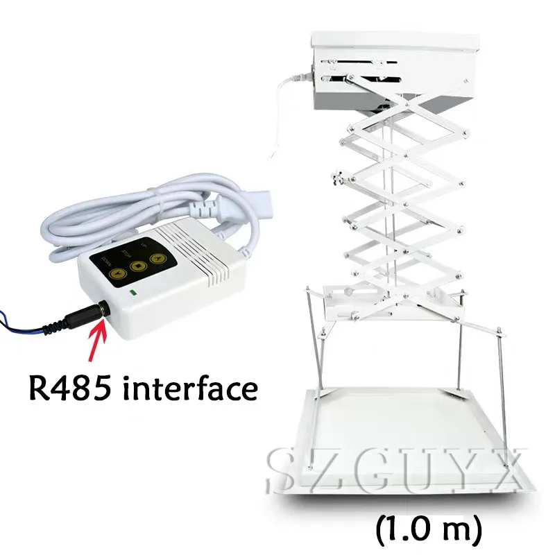 

Projector electric hanger hidden ceiling hanger projector automatic lifting, multi-function household shelf [1m]