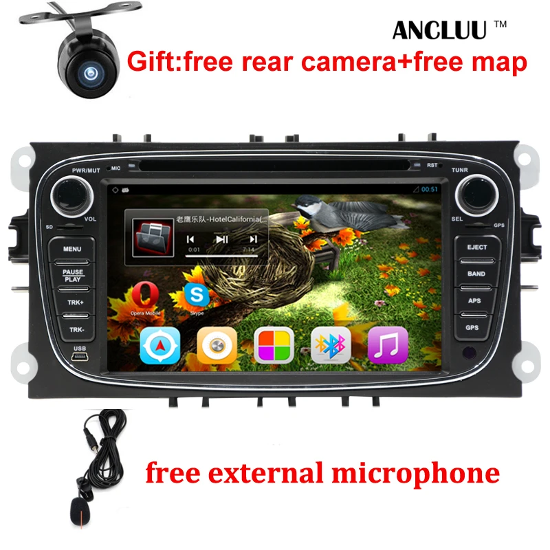 Android 6 0 Quad core 2 Din 7 font b Car b font DVD Player For