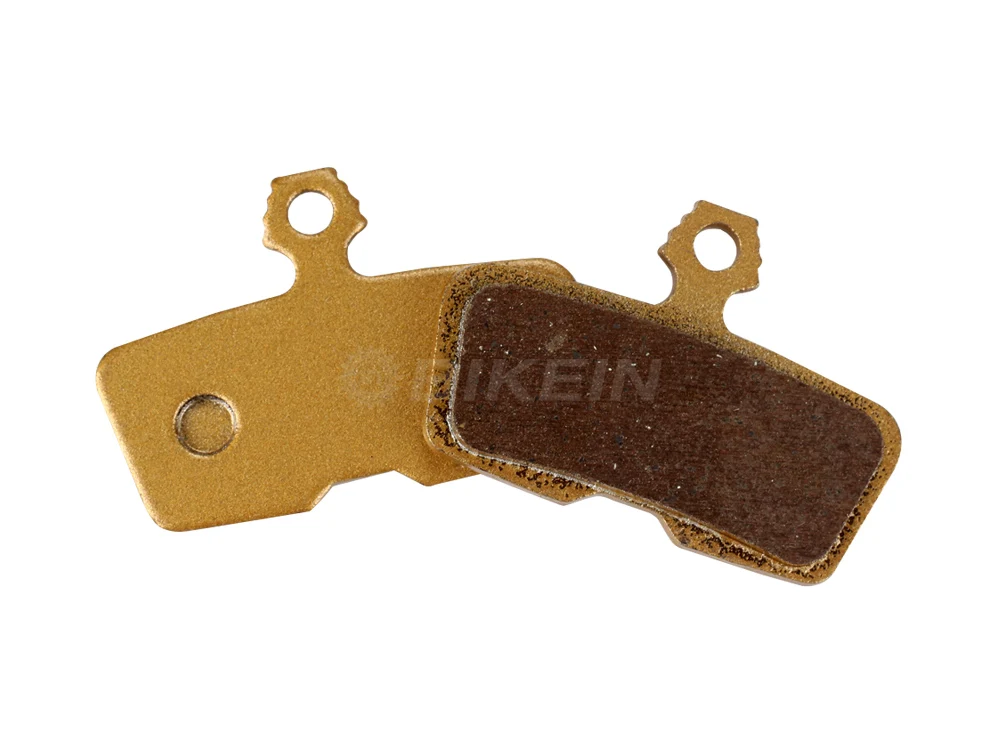 BIKEIN 2 Pairs MTB Bicycle Hydraulic Disc Brake Pads For Avid Sram Code R Code 2011- Mountain Bike Metallic Disc Brake Pad