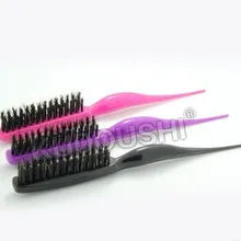 1 шт. профессиональное пластиковое Расчесывание Волос щетка тонкая линия расчески для укладки распутывающая Расческа