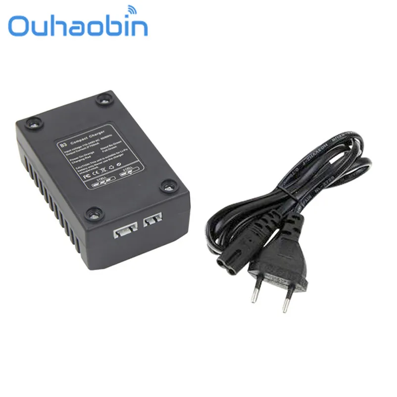 

Ouhaobin For iMax B3 Pro Compact 2S 3S Lipo Balance Battery Charger EU Plug For RC Helicopter 3x Bicolor LED Oct 16