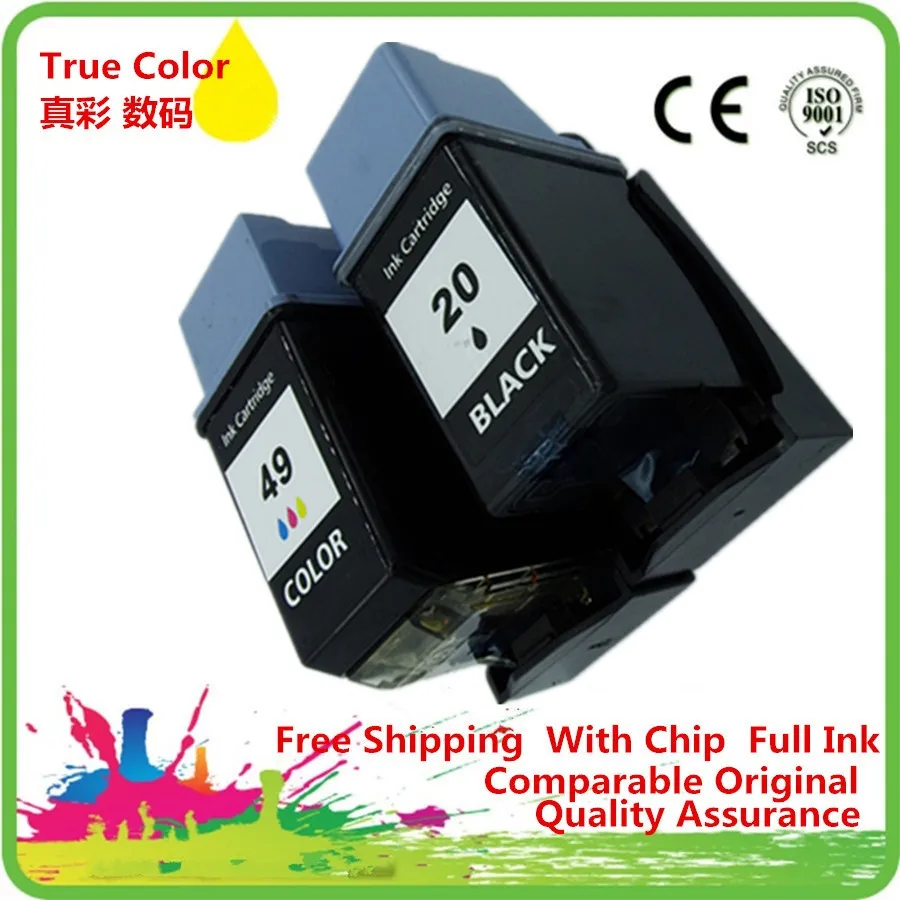 Ink Cartridges Remanufactured For HP 20 XL 49 20XL 49XL HP20 HP49 HP20XL HP49XL 6614A 51649 