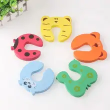 Детская безопасность, мультяшный дверной зажим, защелкивающаяся рука, безопасная фиксатор, Милая Детская безопасность, дверной фиксатор, защелкивающийся, безопасный для детей дверной проем