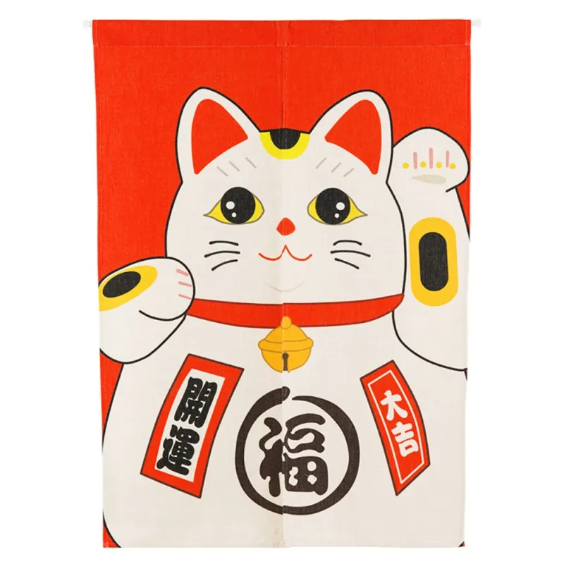 Japonesa Noren de lino de algodón impreso puerta cortina colgante de pared tapiz pantallas y divisores de la Sala Decoración Japonesa Noren de lino de algodón impreso puerta cortina colgante de pared tapiz pantallas y divisores de la Sala Decoración
